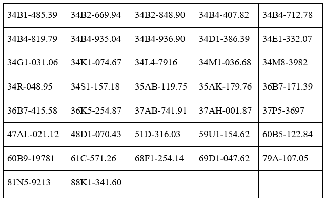C&ocirc;ng an đề nghị 250 chủ phương tiện trong danh s&aacute;ch nhanh ch&oacute;ng nộp phạt nguội theo Nghị định 168- Ảnh 6.