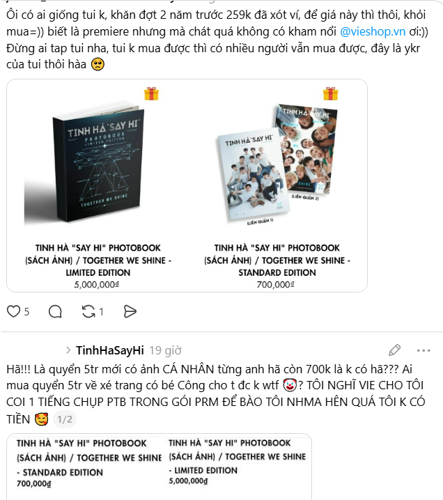 Tranh c&atilde;i s&aacute;ch ảnh của Tinh H&agrave; Say Hi gi&aacute; 5 triệu đồng, gấp 5 lần Taylor Swift- Ảnh 4.