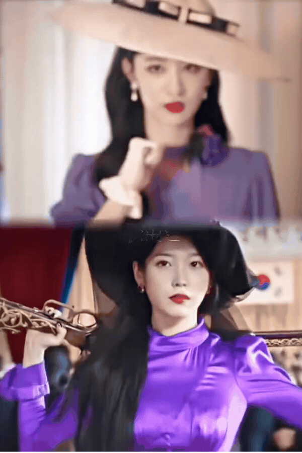 Nh&igrave;n Vương Sở Nhi&ecirc;n mới thấy IU chỉ như đứa trẻ con mặc trộm đồ của người lớn- Ảnh 1.
