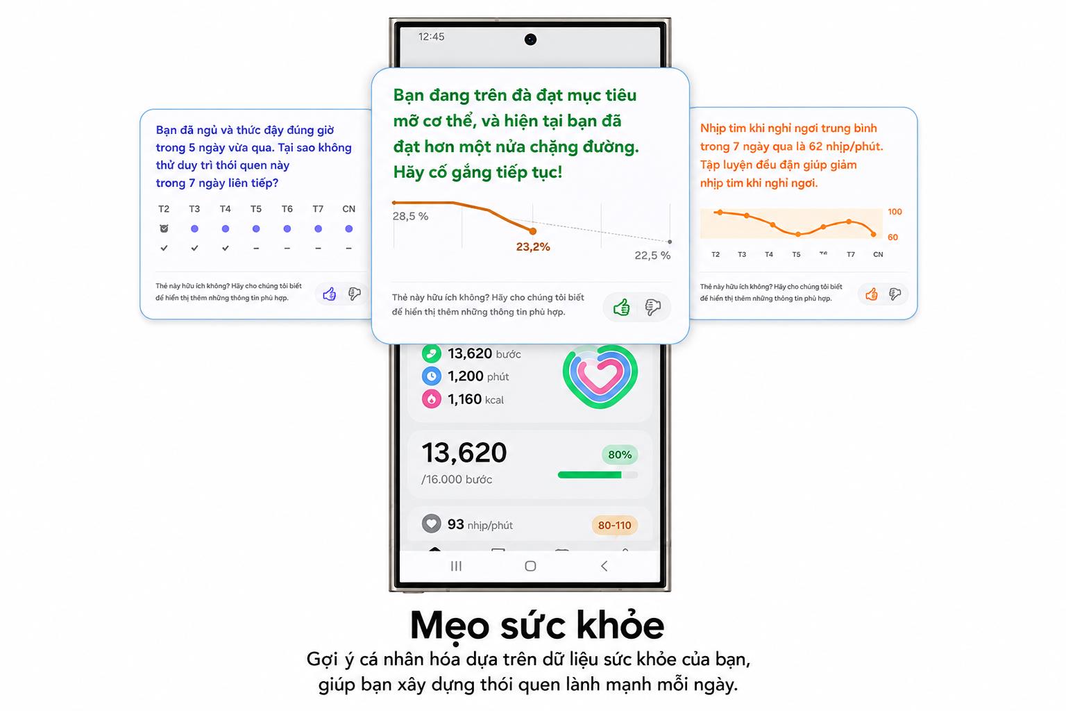 Khi Galaxy AI trở thành huấn luyện viên sức khỏe 24/7 của dân văn phòng: Đừng đợi đến khi mệt mới nghỉ - Ảnh 1.