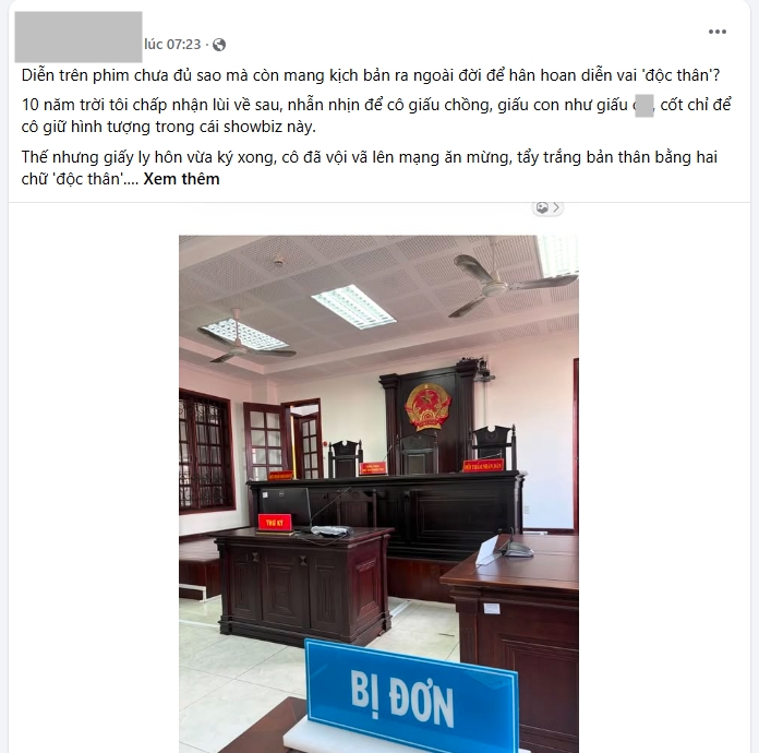 Thư Đan Nguyễn - mỹ nh&acirc;n phim B&aacute;u Vật Trời Cho bị chồng tố lừa dối, &ldquo;diễn vai độc th&acirc;n&rdquo;- Ảnh 1.