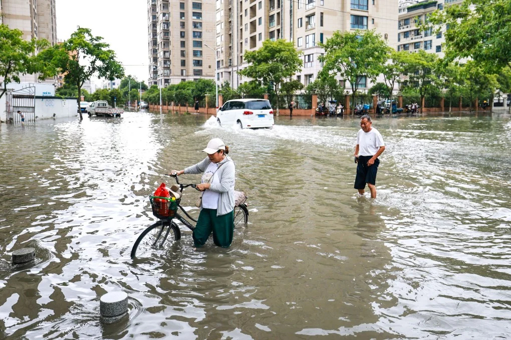 Thượng Hải ch&igrave;m trong biển nước sau cơn mưa lịch sử: Liệu &lsquo;th&agrave;nh phố th&ocirc;ng minh&rsquo; c&oacute; đủ để chống ngập? - Ảnh 4.