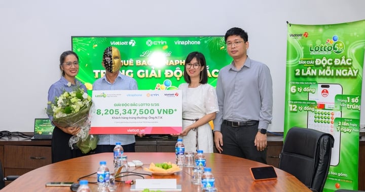 L&agrave;m vườn xong, người đ&agrave;n &ocirc;ng nhận tin tr&uacute;ng độc đắc Vietlott hơn 8 tỷ đồng- Ảnh 1.