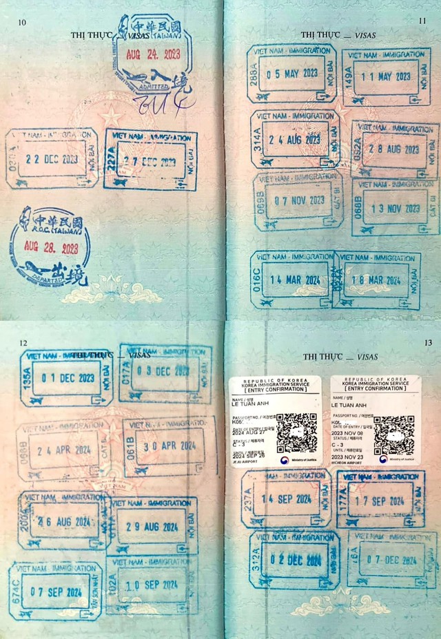 Nhiều ng&agrave;y trước, một h&agrave;nh kh&aacute;ch mang quốc tịch Trung Quốc bị chặn lại ở cửa khẩu s&acirc;n bay Nội B&agrave;i- Ảnh 2.