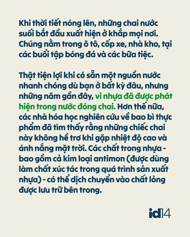 Uống nước trong chai nhựa để dưới nắng: C&oacute; thực sự an to&agrave;n?- Ảnh 2.
