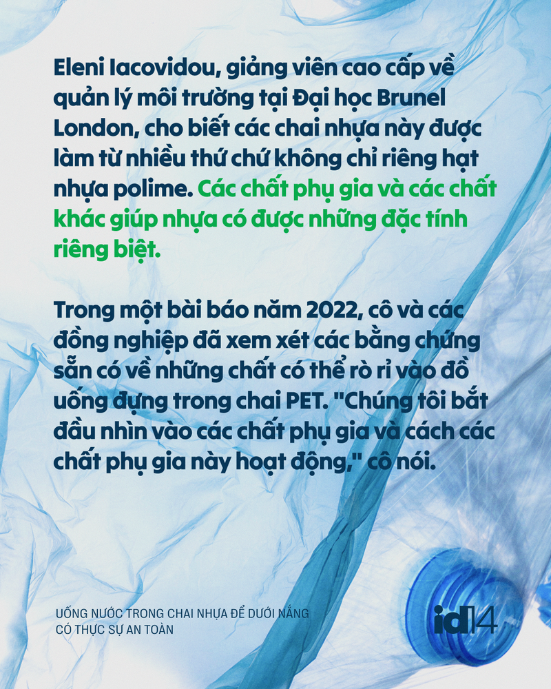 Uống nước trong chai nhựa để dưới nắng: C&oacute; thực sự an to&agrave;n?- Ảnh 3.