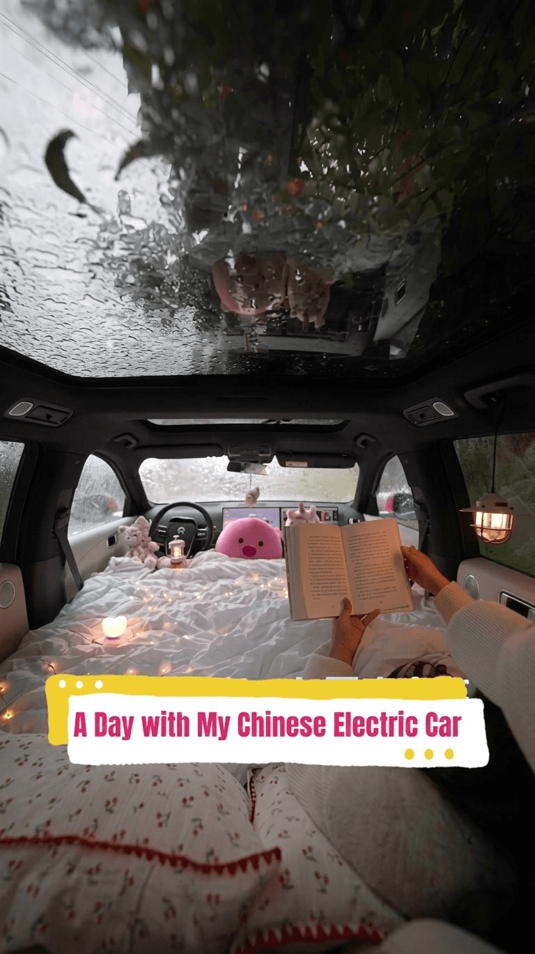 Hạ tầng sạc lớn nhất thế giới tạo n&ecirc;n điều chưa từng c&oacute;: Người Trung Quốc đua nhau sống ngay trong xe điện- Ảnh 4.