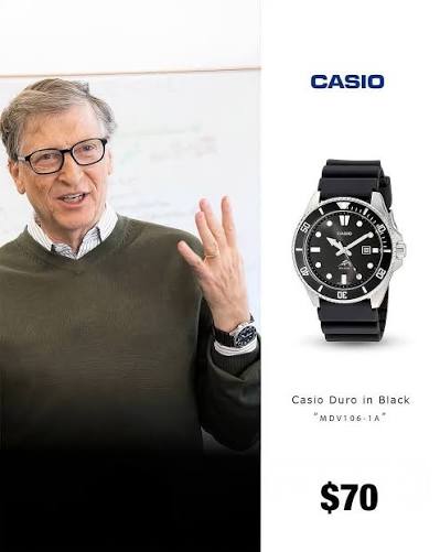 Chiếc đồng hồ "rẻ b&egrave;o" của Bill Gates - Ảnh 1.
