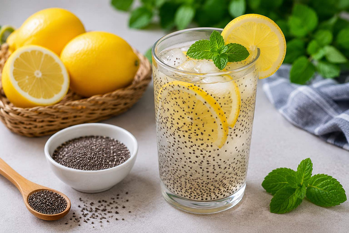 Nước chanh hạt chia: Thức uống "2 trong 1" cho l&agrave;n da tươi s&aacute;ng v&agrave; v&oacute;c d&aacute;ng c&acirc;n đối - Ảnh 4.