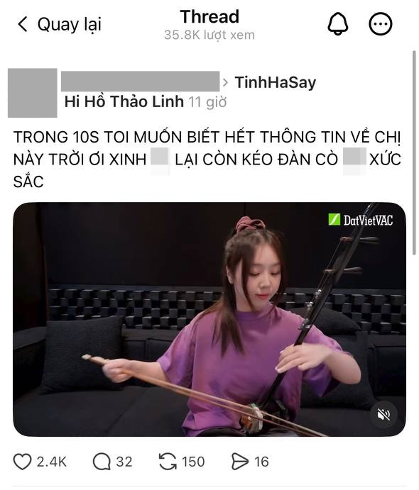 Con g&aacute;i nguy&ecirc;n Trưởng đo&agrave;n ca nhạc Nh&agrave; h&aacute;t B&ocirc;ng Sen g&acirc;y sốt sau cảnh k&eacute;o đ&agrave;n c&ograve; tr&ecirc;n s&oacute;ng Tinh H&agrave; Say Hi - Ảnh 3.
