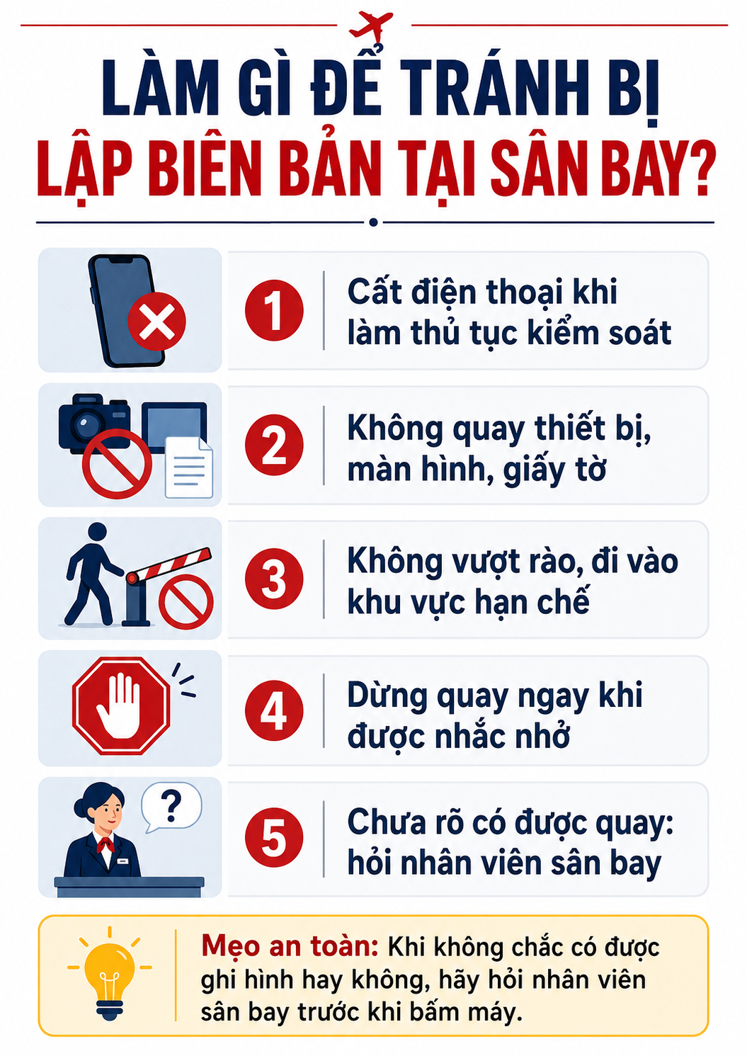 Cảnh b&aacute;o đặc biệt với những người hay chụp ảnh tại s&acirc;n bay - Ảnh 5.