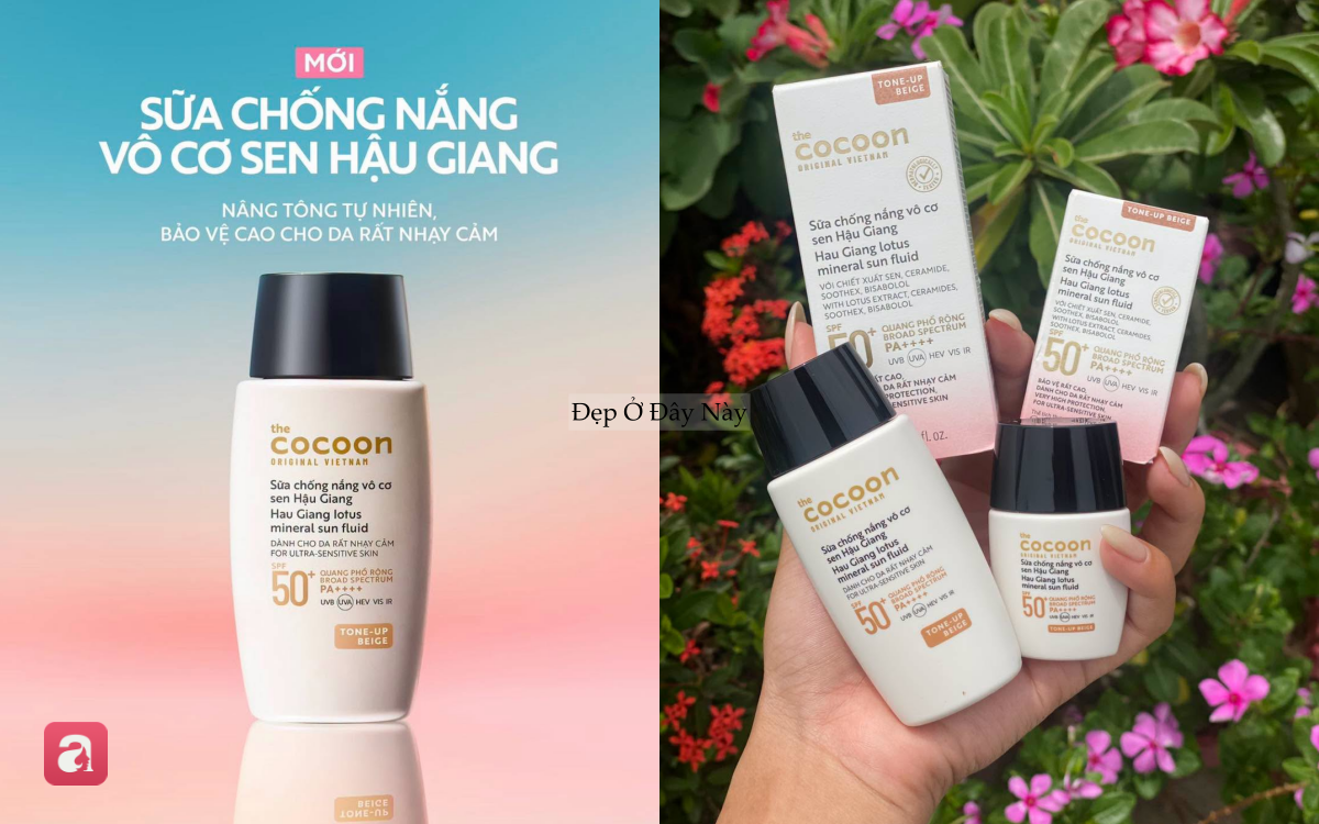 5 kem chống nắng mới đ&aacute;ng mua nhất m&ugrave;a h&egrave;: Mỏng nhẹ, đẹp da, chống nắng cực đỉnh- Ảnh 2.