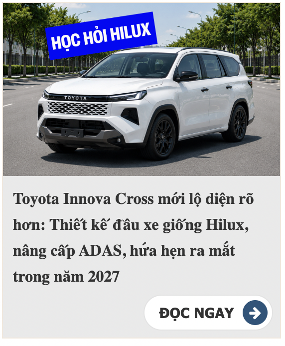 Toyota Innova Cross 2027 li&ecirc;n tục lộ diện: Nội thất lộ m&agrave;n h&igrave;nh lớn hơn, ngoại h&igrave;nh hứa hẹn lấy cảm hứng từ Hilux- Ảnh 2.
