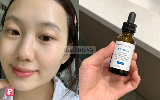 Ki&ecirc;n tr&igrave; &ldquo;s&aacute;ng vitamin C, tối retinol&rdquo; suốt nửa năm, l&agrave;n da mộc của t&ocirc;i thay đổi r&otilde; rệt- Ảnh 2.