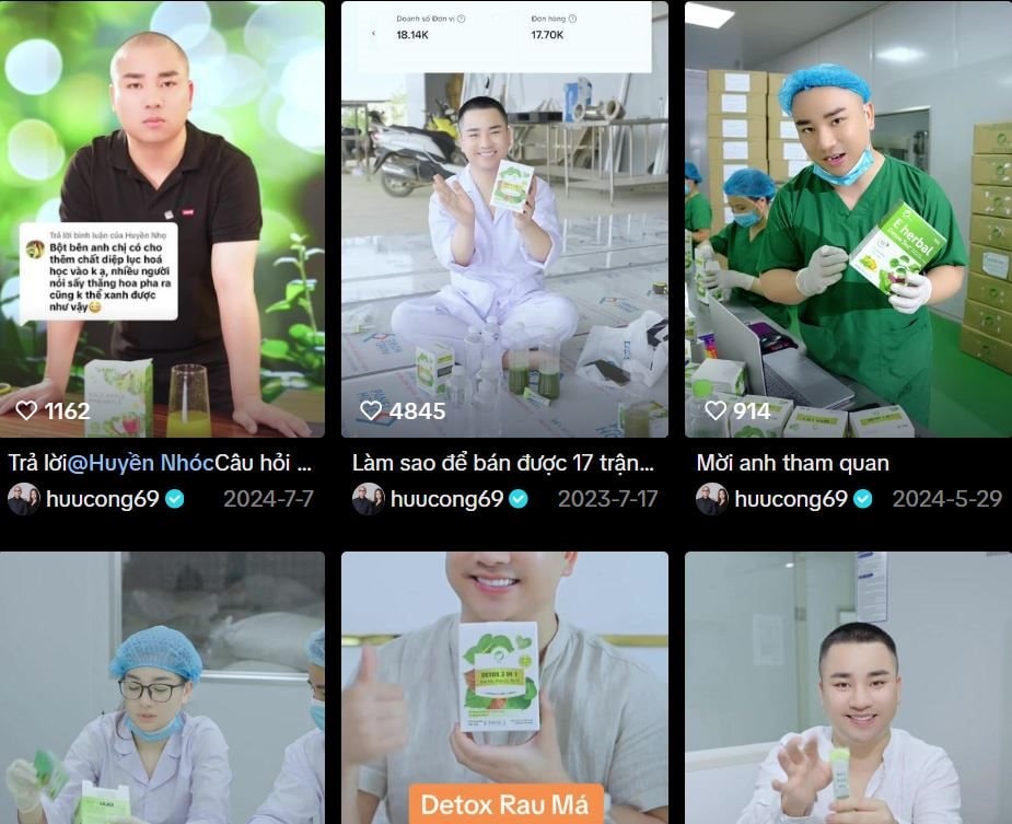 Vợ chồng Hữu C&ocirc;ng quảng b&aacute; bột rau detox rầm rộ cỡ n&agrave;o trước khi bị ti&ecirc;u hủy gần 76.000 sản phẩm, xử phạt? - Ảnh 2.