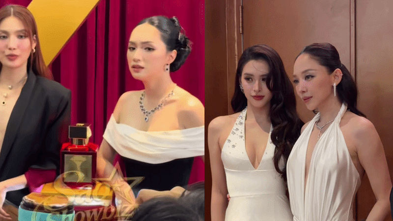 Tiểu Vy khoe v&ograve;ng 1 lấp l&oacute; s&aacute;ng bừng visual giữa d&agrave;n mỹ nh&acirc;n Vbiz, Thanh Thuỷ - Lan Ngọc đại chiến "quốc bảo nhan sắc"- Ảnh 1.
