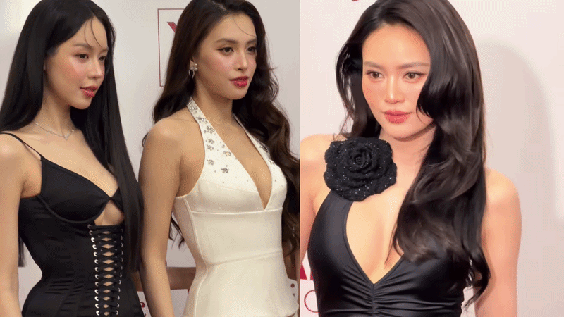 Tiểu Vy khoe v&ograve;ng 1 lấp l&oacute; s&aacute;ng bừng visual giữa d&agrave;n mỹ nh&acirc;n Vbiz, Thanh Thuỷ - Lan Ngọc đại chiến "quốc bảo nhan sắc"- Ảnh 2.