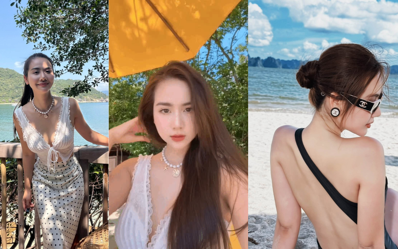 Mỹ nh&acirc;n 36 tuổi khiến hội g&aacute;i đ&ocirc;i mươi phải d&egrave; chừng mỗi lần đi biển- Ảnh 1.