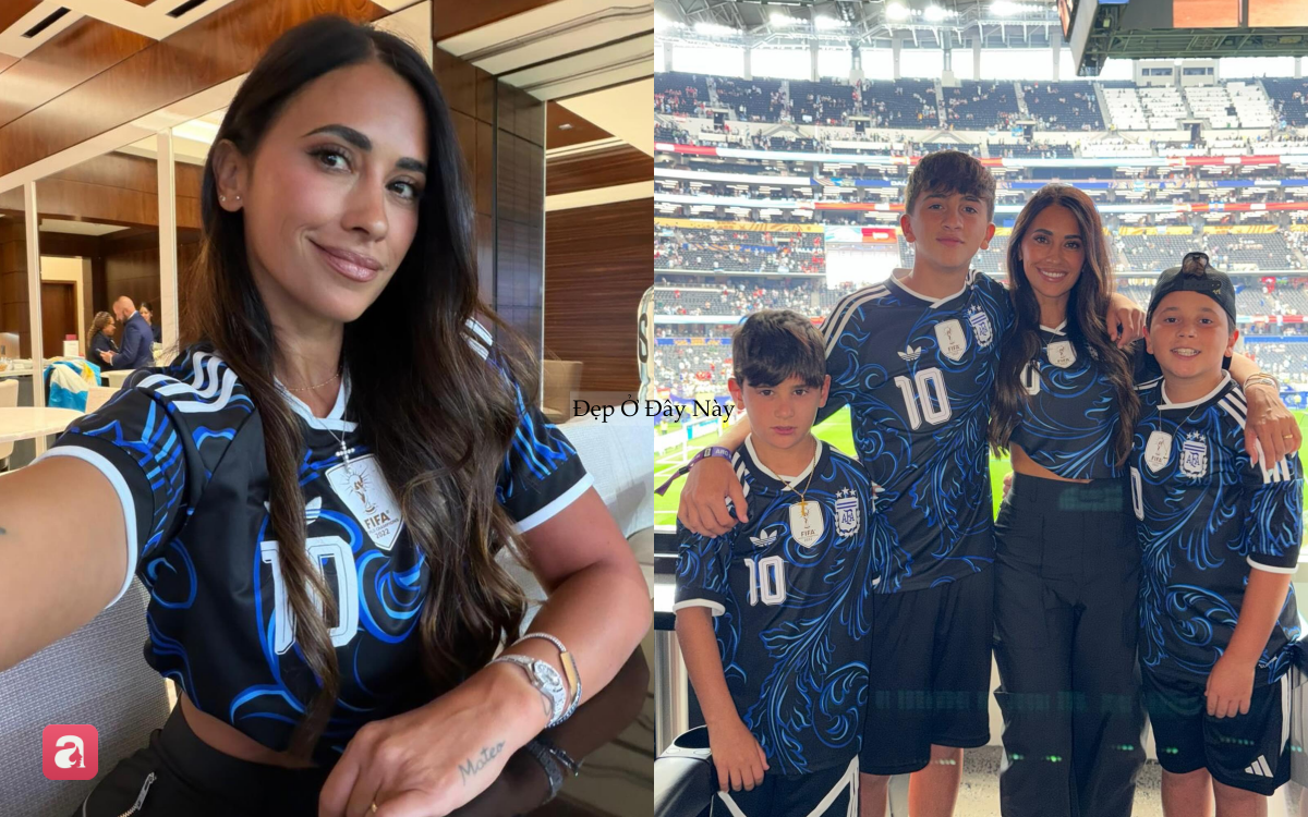 Vợ Messi v&agrave; Ronaldo tranh thủ "kiếm tiền" tr&ecirc;n kh&aacute;n đ&agrave;i World Cup- Ảnh 2.