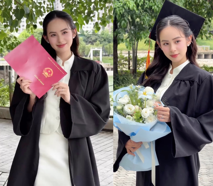 Cuộc sống của "Kim Tae Hee Việt Nam": Vừa l&agrave;m d&acirc;u h&agrave;o m&ocirc;n, vừa tốt nghiệp đại học- Ảnh 1.