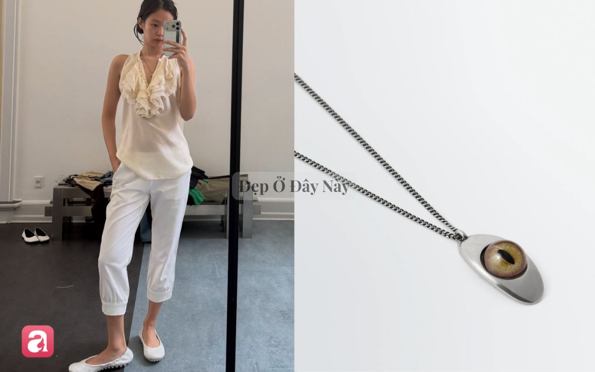 Chiếc v&ograve;ng Jennie d&ugrave;ng miệt m&agrave;i: Thoạt nh&igrave;n tưởng "kỳ cục", h&oacute;a ra lại l&agrave; m&oacute;n phụ kiện n&acirc;ng tầm mọi outfit- Ảnh 6.