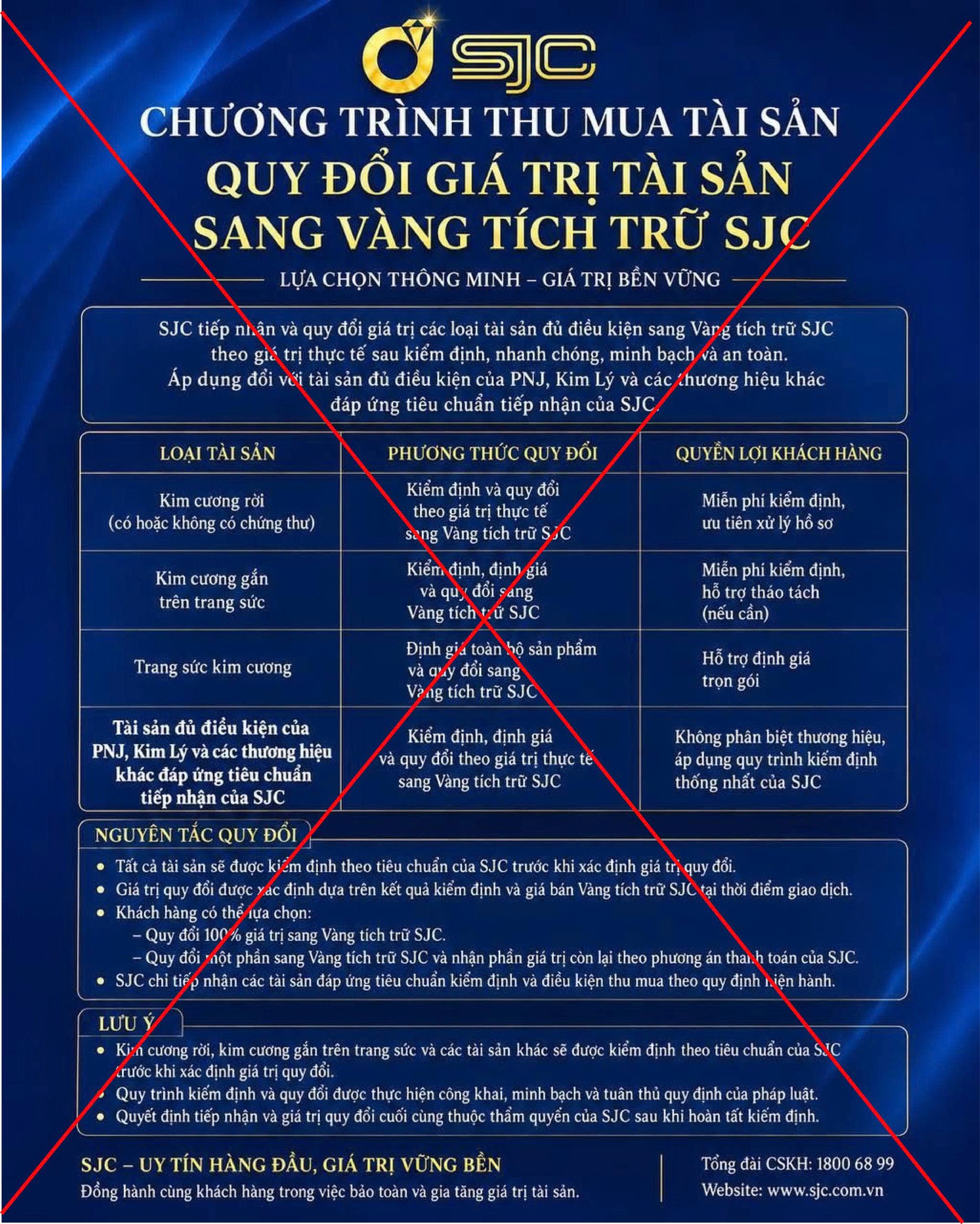SJC l&ecirc;n tiếng về dịch vụ thu mua kim cương rồi quy đổi sang v&agrave;ng t&iacute;ch trữ- Ảnh 3.