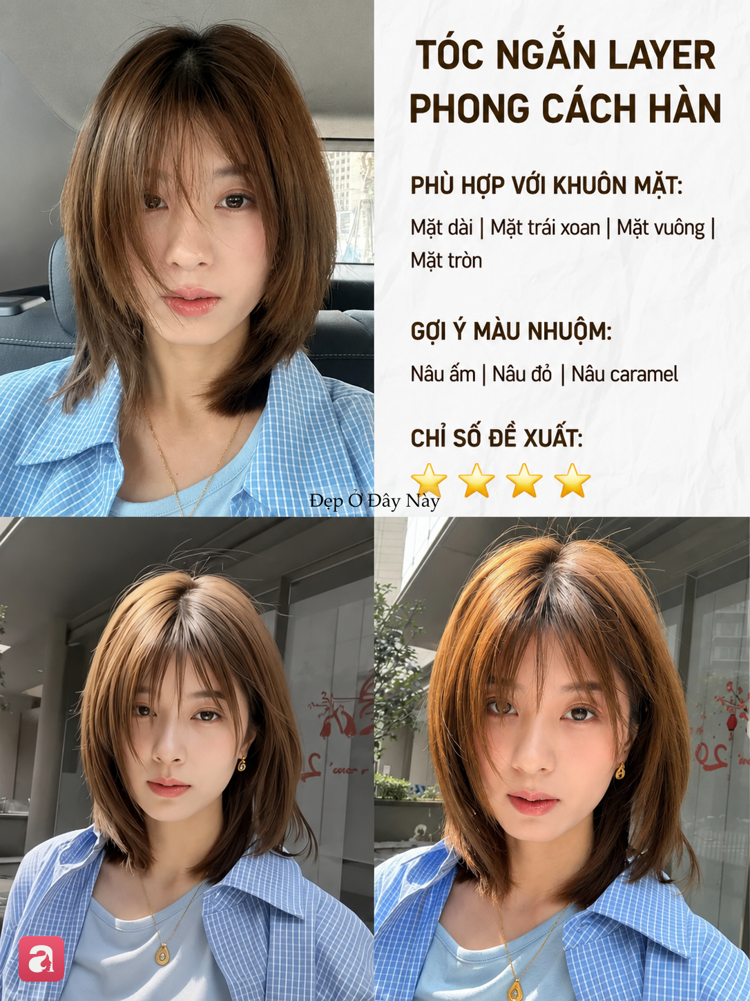 5 kiểu t&oacute;c ngang vai "hack tuổi" cực đỉnh, chị em U40 cắt l&agrave; trẻ ra v&agrave;i tuổi- Ảnh 5.