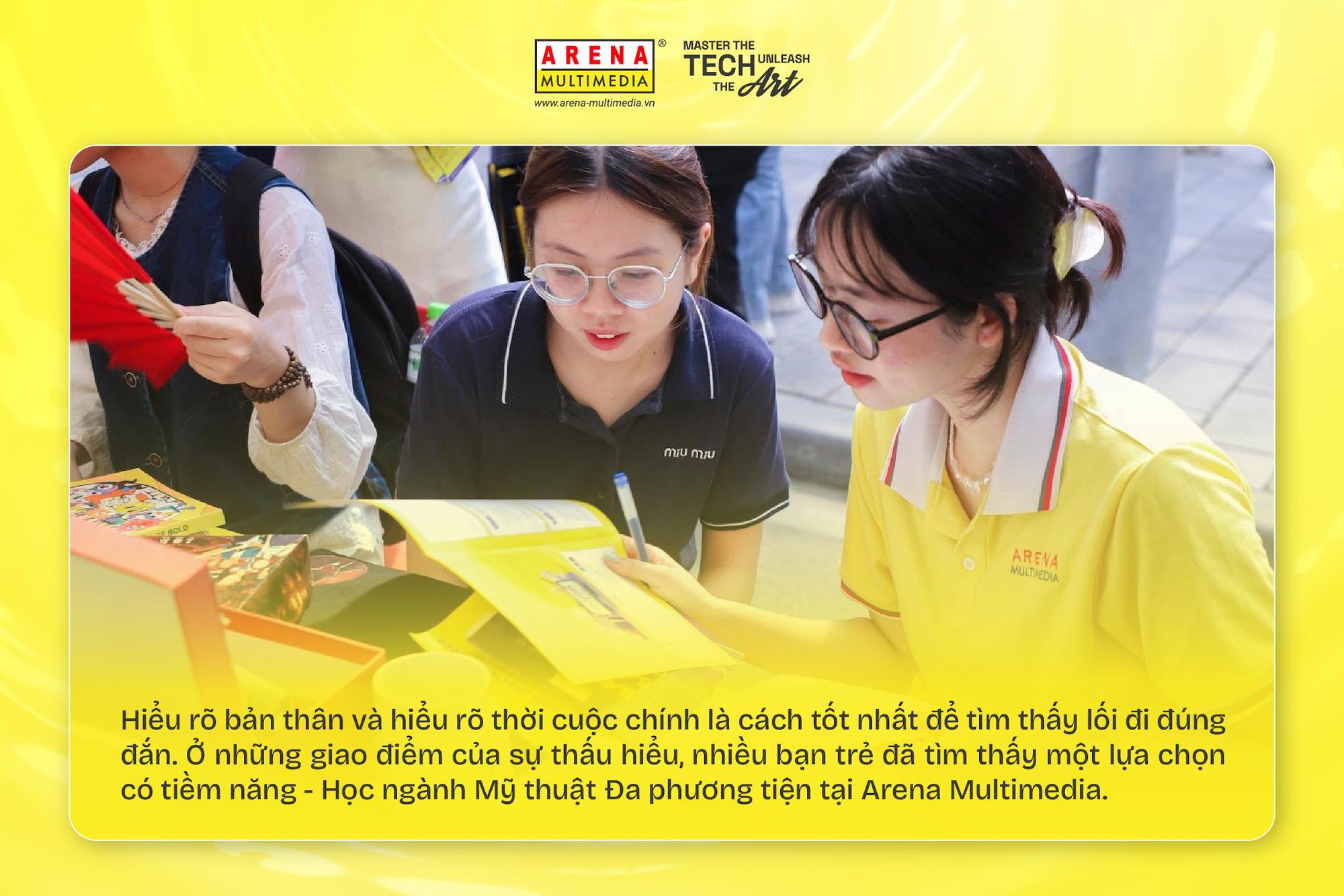 Thay đổi tư duy chọn nghề - Chọn “cất cánh” cùng Arena Multimedia - Ảnh 2.