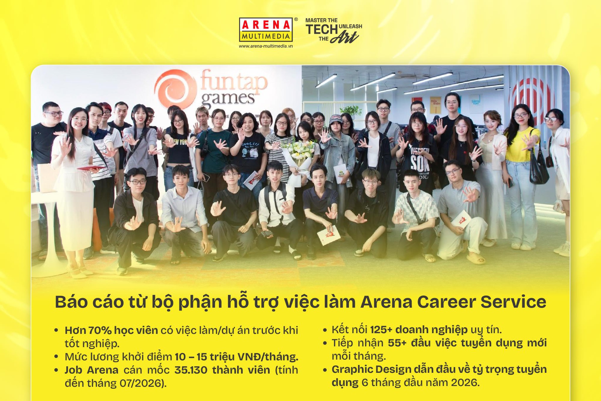 Thay đổi tư duy chọn nghề - Chọn “cất cánh” cùng Arena Multimedia - Ảnh 4.