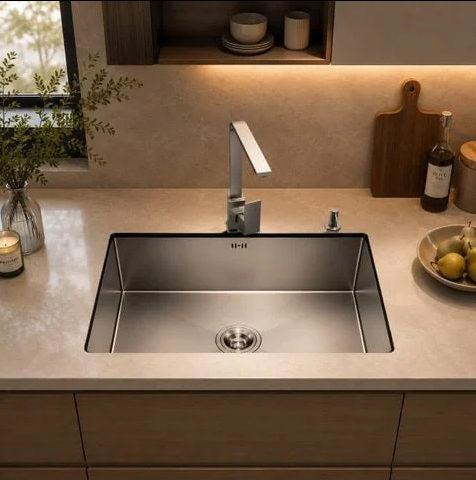 V&igrave; sao ng&agrave;y c&agrave;ng nhiều gia đ&igrave;nh kh&ocirc;ng c&ograve;n d&ugrave;ng chậu rửa b&aacute;t đ&ocirc;i? 2 thiết kế đang dần trở th&agrave;nh xu hướng mới- Ảnh 2.
