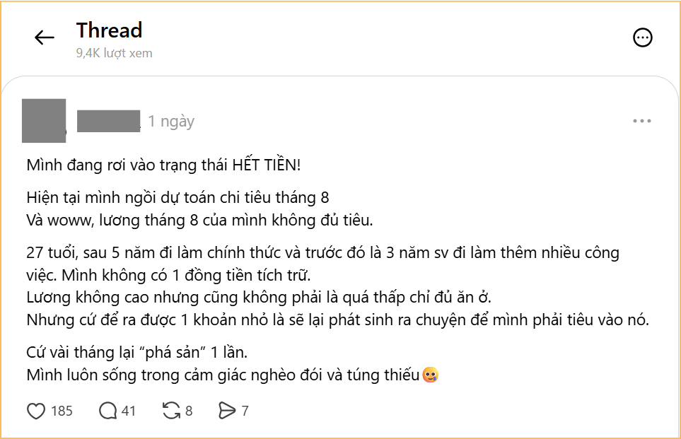 V&agrave;i th&aacute;ng &ldquo;ph&aacute; sản&rdquo; 1 lần: 5 năm đi l&agrave;m kh&ocirc;ng tiết kiệm được đồng n&agrave;o, cuối th&aacute;ng 7 đ&atilde; biết th&aacute;ng 8 &acirc;m tiền- Ảnh 1.