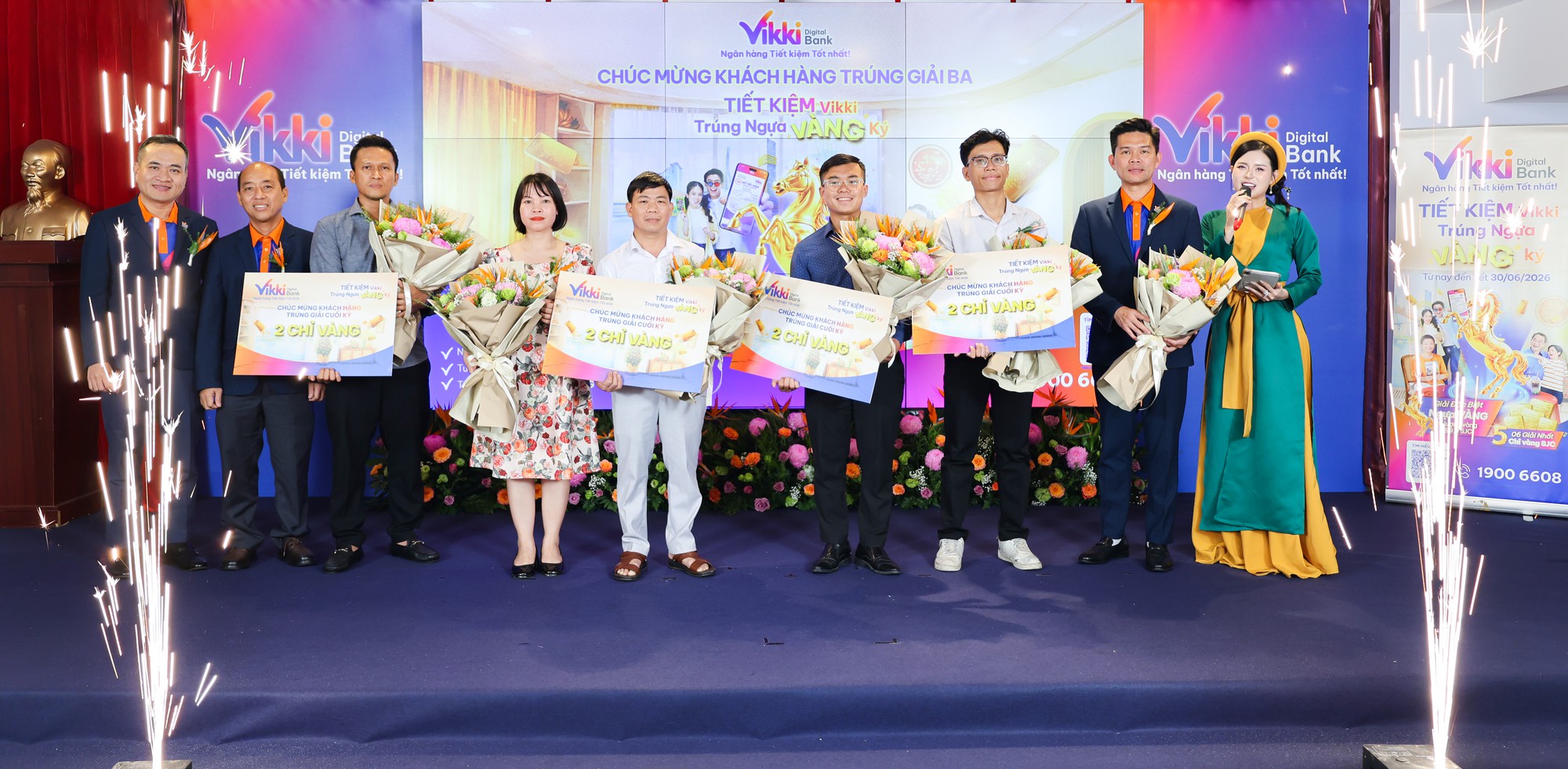 Chủ nh&acirc;n Ngựa V&Agrave;NG 10 lượng SJC lộ diện, Vikki Digital Bank tiếp tục khai cuộc m&ugrave;a B&oacute;ng V&Agrave;NG K&yacute; - Ảnh 3.