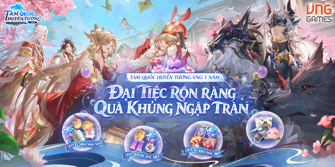 Hoa Nhật Huỳnh đồng h&agrave;nh c&ugrave;ng Tam Quốc Huyễn Tướng VNG, khai tiệc sinh nhật 1 tuổi rộn r&agrave;ng - Ảnh 6.