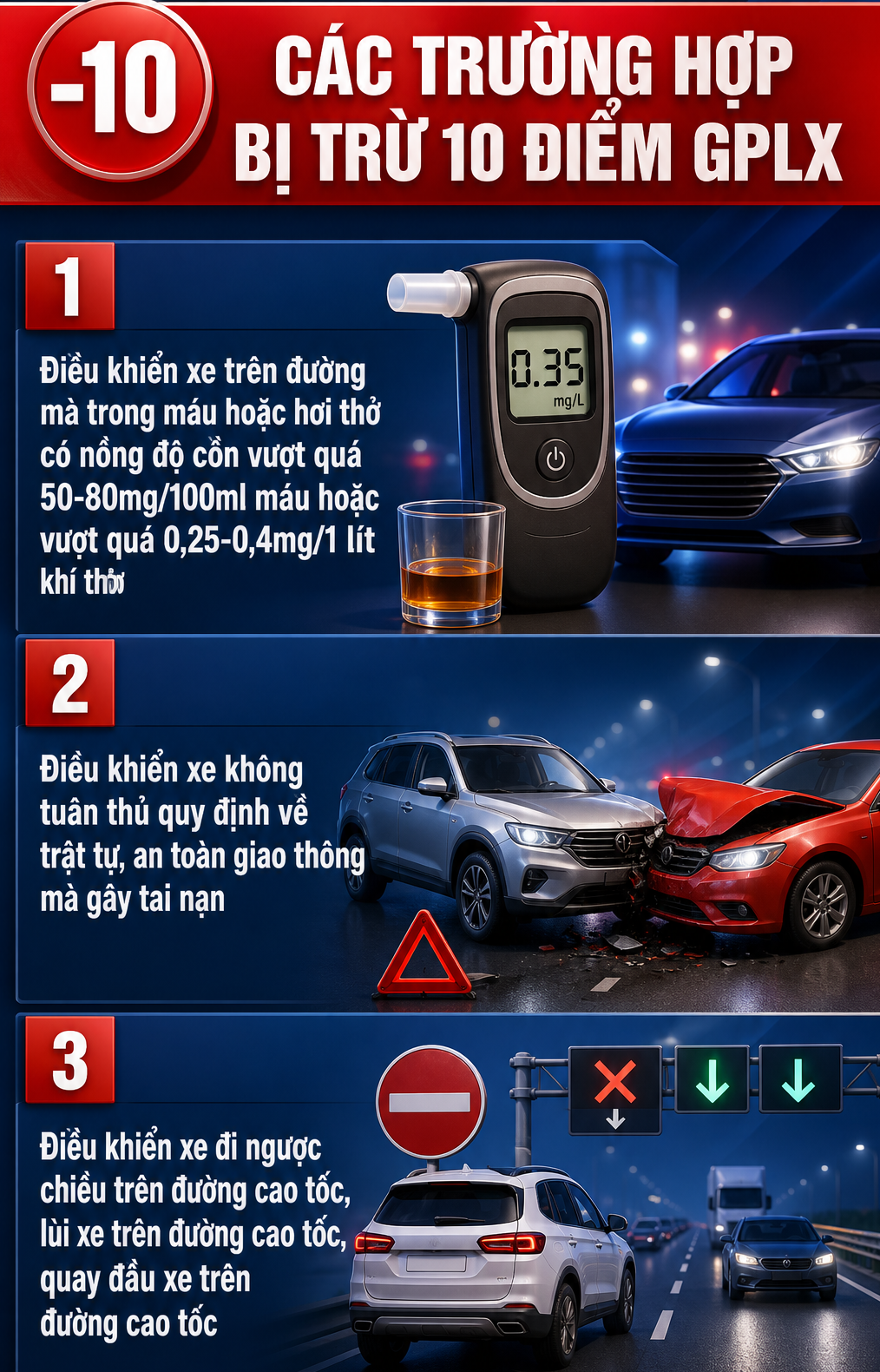 Thông tin quan trọng về trừ điểm Giấy phép lái xe, tất cả tài xế cần trudiem - Ảnh 3.