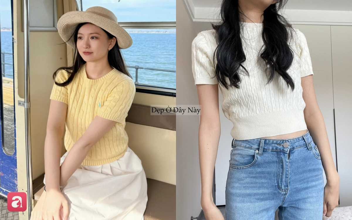 Kiểu &aacute;o cứ mặc l&agrave; trẻ ra 5 tuổi, hội s&agrave;nh điệu thi nhau diện khi m&ugrave;a thu g&otilde; cửa - Ảnh 1.