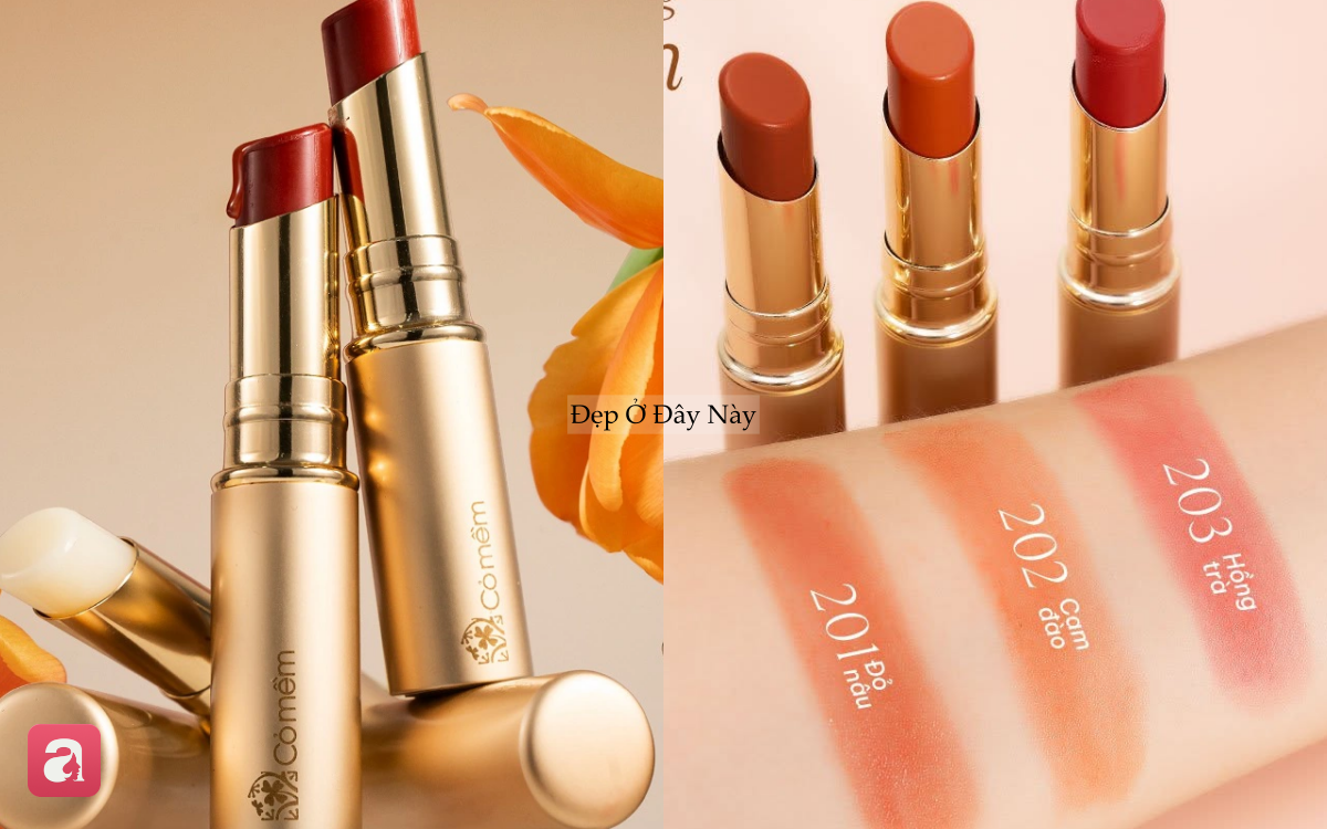 Son dưỡng Việt Nam qu&aacute; xịn, c&oacute; 5 thỏi vừa dưỡng ẩm tốt vừa l&ecirc;n m&agrave;u rất xinh - Ảnh 3.