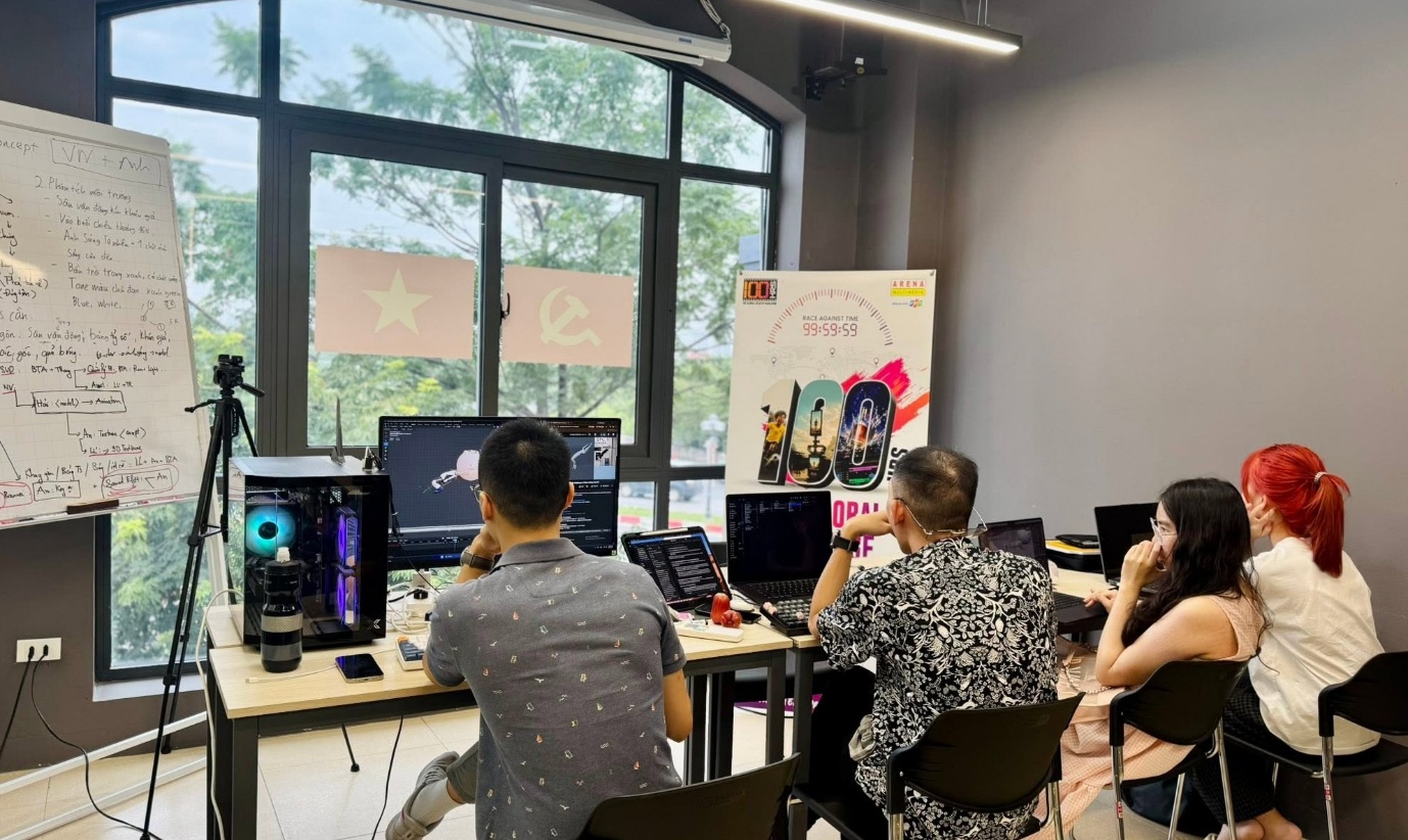 100 giờ chạy deadline, sinh viên FPT Arena Multimedia Hà Nội mang giải quốc tế về Việt Nam - Ảnh 2.