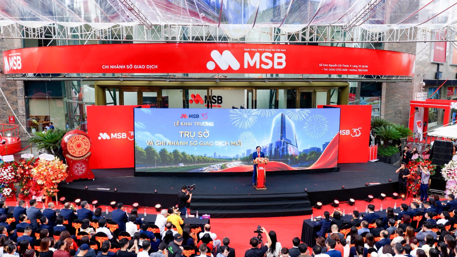MSB khai trương Hội sở chính và Sở Giao Dịch mới, chào mừng 35 năm thành lập - Ảnh 2.