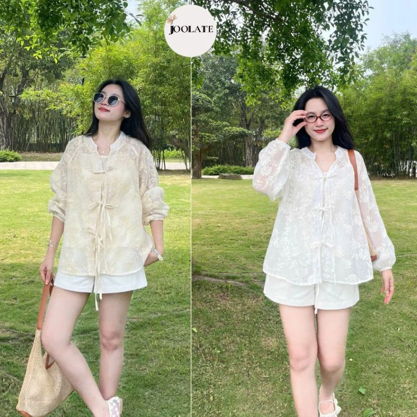 &Aacute;o "n&agrave;ng thơ" như Lưu Diệc Phi khiến d&acirc;n t&igrave;nh rần rần t&igrave;m mua theo: Mặc vừa trẻ trung vừa kh&eacute;o che khuyết điểm - Ảnh 10.