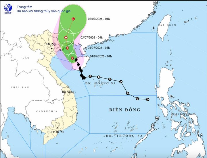 B&atilde;o số 1 Maysak đi v&agrave;o vịnh Bắc Bộ, chiều nay t&acirc;m b&atilde;o tr&ecirc;n v&ugrave;ng biển Quảng Ninh- Ảnh 1.