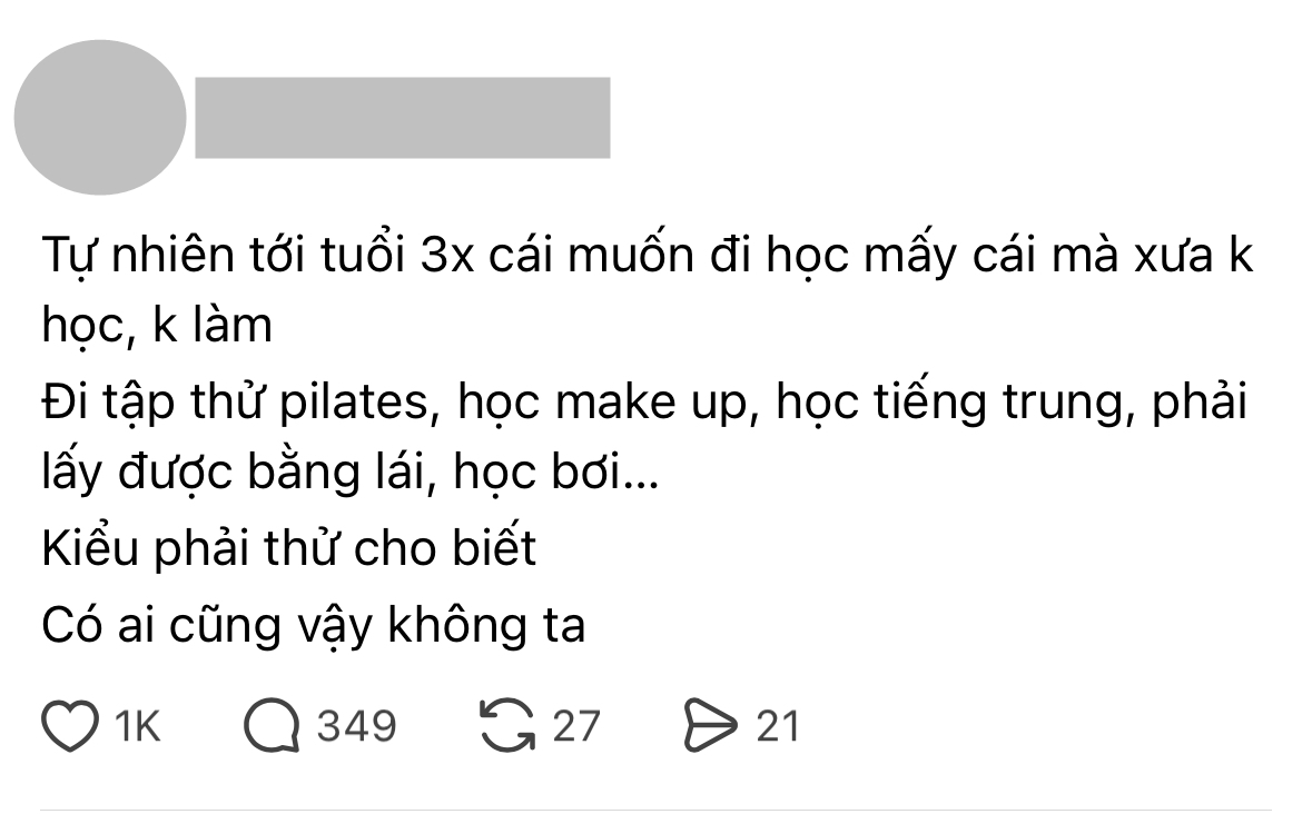 &ldquo;Sau 30 tuổi t&ocirc;i đi&ecirc;n cuồng đi học, đi thi lấy bằng&rdquo;- Ảnh 1.