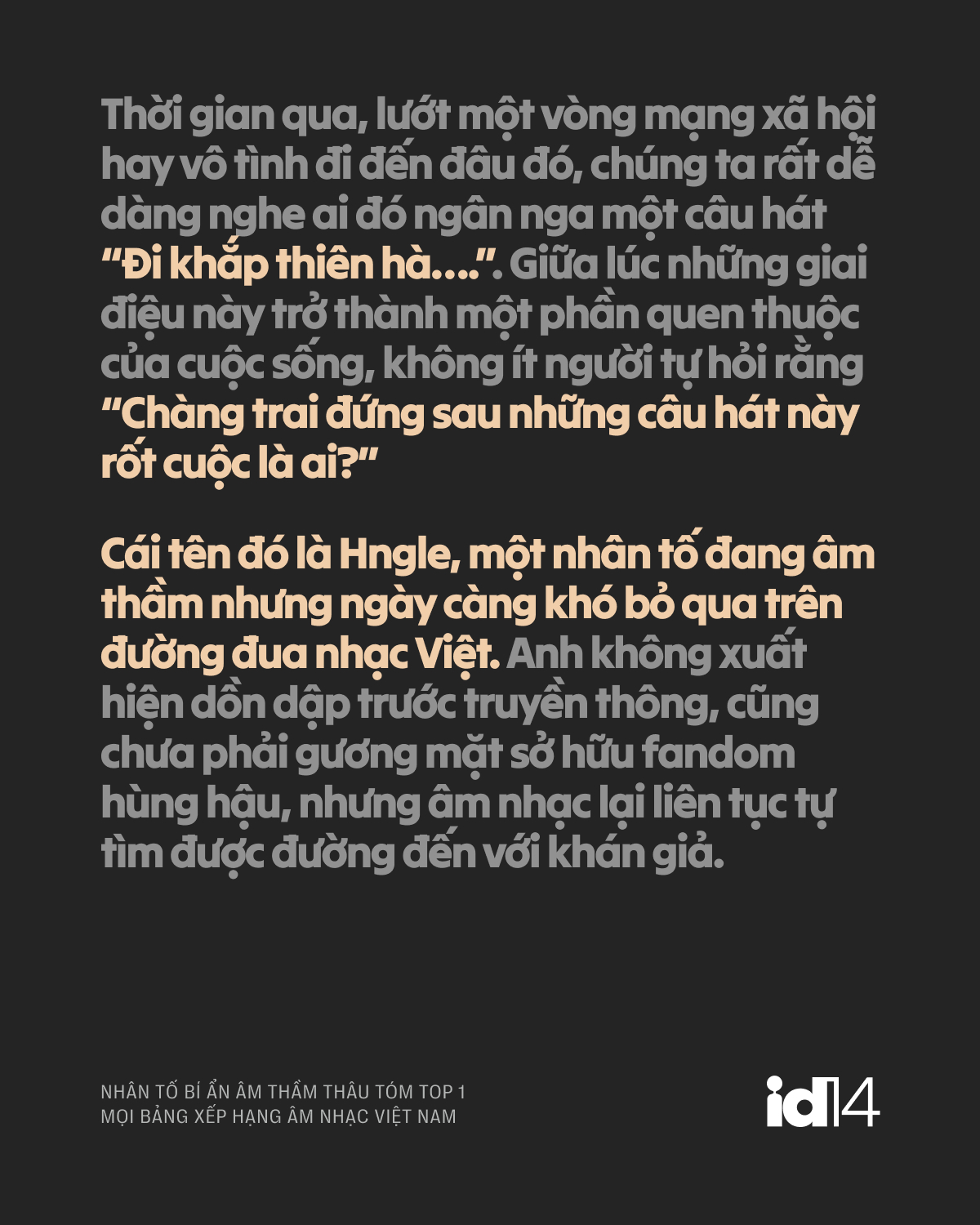 Nh&acirc;n tố &acirc;m thầm th&acirc;u t&oacute;m top 1 cả nước - Hngle: "T&ocirc;i chưa l&agrave; g&igrave;, vẫn phải học hỏi HIEUTHUHAI v&agrave; MCK"- Ảnh 1.