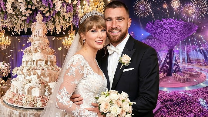 Chỉ c&oacute; 4 từ để n&oacute;i về si&ecirc;u đ&aacute;m cưới của Taylor Swift v&agrave; chồng cầu thủ: "Tr&agrave;n ngập ảnh chế"- Ảnh 5.