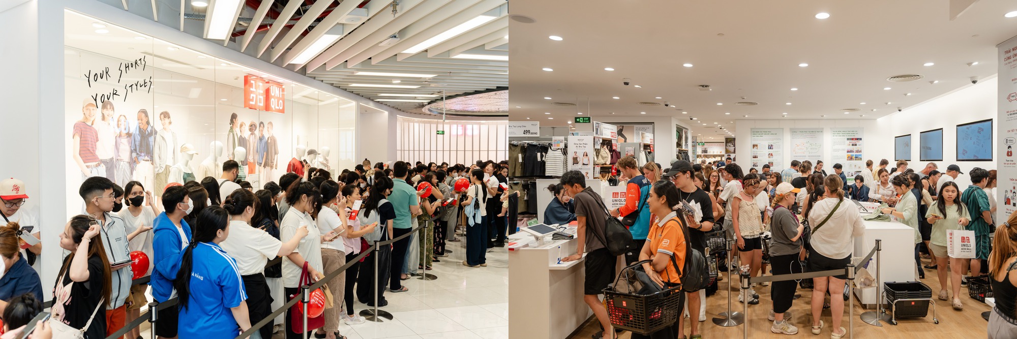 UNIQLO Đ&agrave; Nẵng c&oacute; g&igrave; m&agrave; khiến h&agrave;ng ngh&igrave;n người xếp h&agrave;ng, d&agrave;n KOL đồng loạt rủ nhau đến check-in? - Ảnh 1.