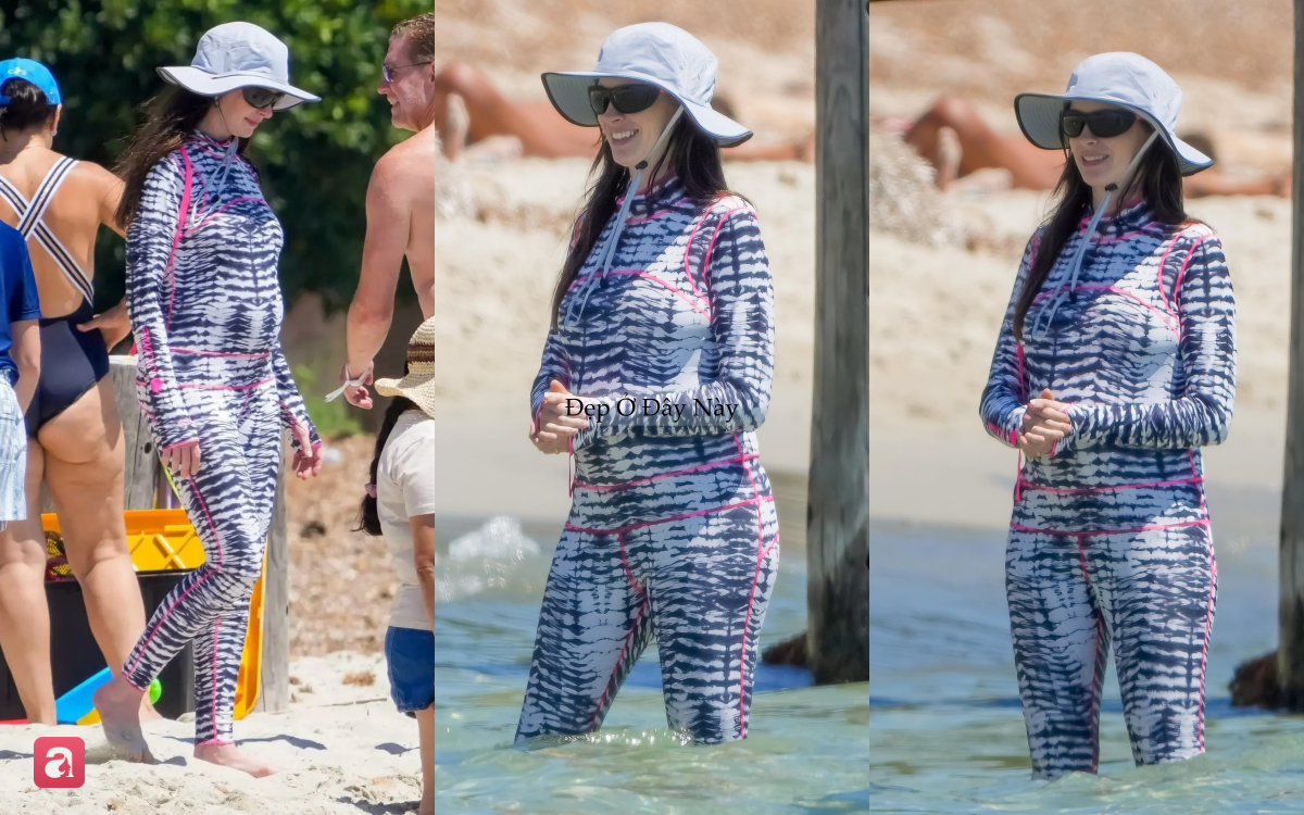 Style bầu "kh&ocirc;ng một bộ n&agrave;o xấu" của Anne Hathaway: Đẹp từ thảm đỏ tới đời thường, mặc vội ra phố cũng đủ g&acirc;y sốt- Ảnh 4.