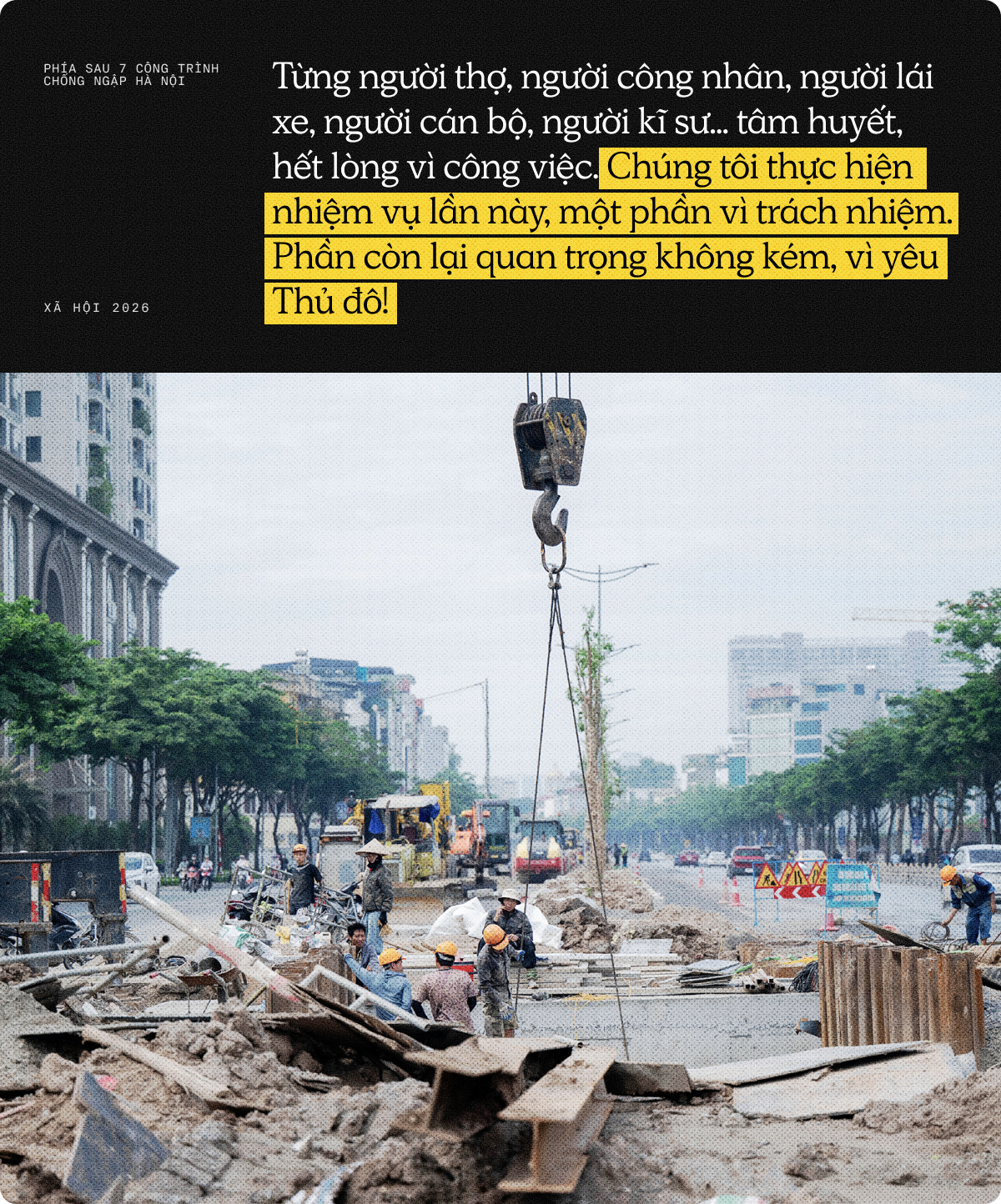 7 c&ocirc;ng tr&igrave;nh chống ngập cho H&agrave; Nội về đ&iacute;ch sau 4 th&aacute;ng "chưa từng c&oacute; ": Những ng&agrave;y mặt đường hơn 60&deg;C, dưới cống c&ograve;n khắc nghiệt hơn! - Ảnh 14.