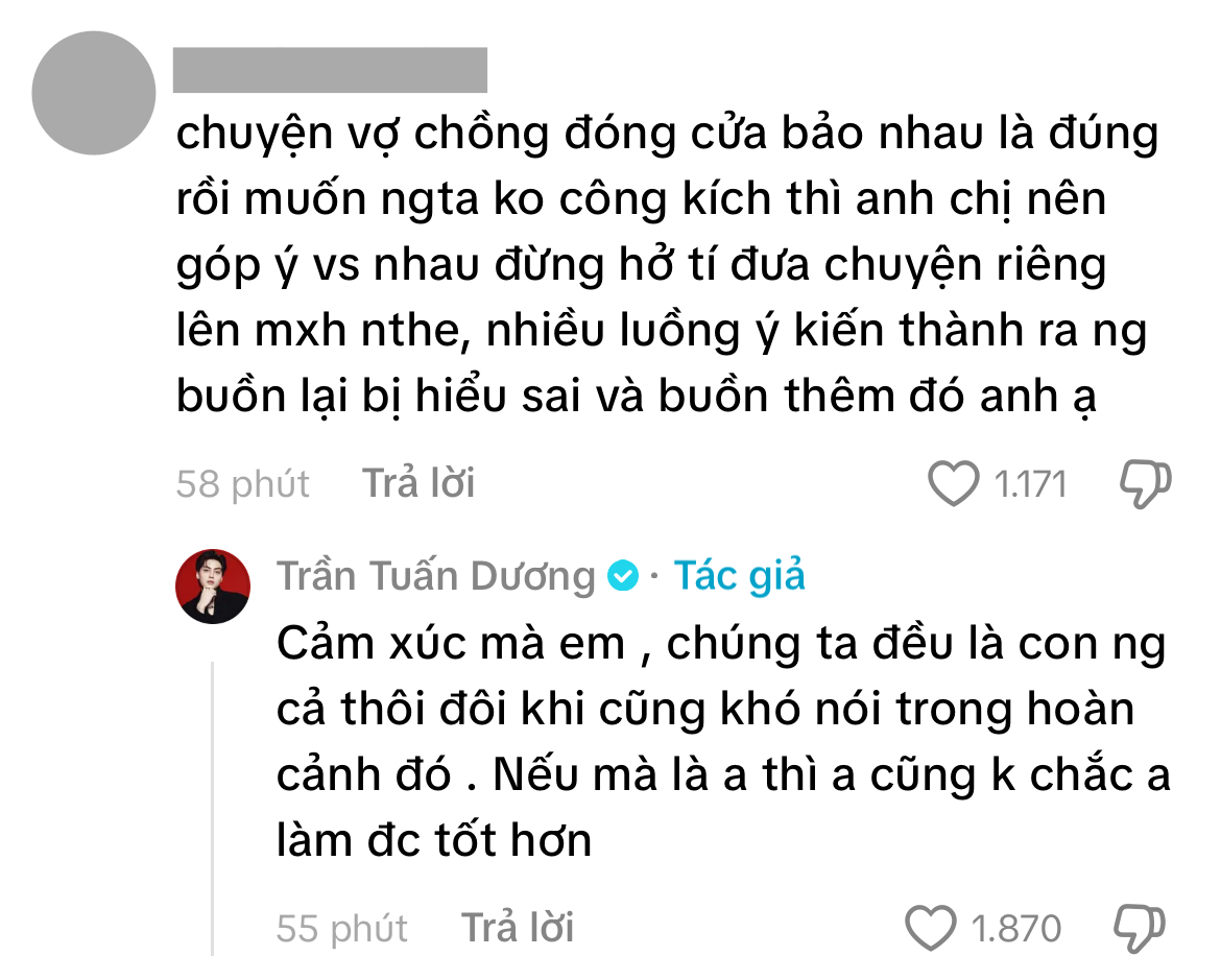 Giữa ồn &agrave;o bị Lucie Nguyễn c&ocirc;ng khai tin nhắn, Tuấn Dương l&ecirc;n tiếng: "Để vợ chồng em tự n&oacute;i chuyện"- Ảnh 3.