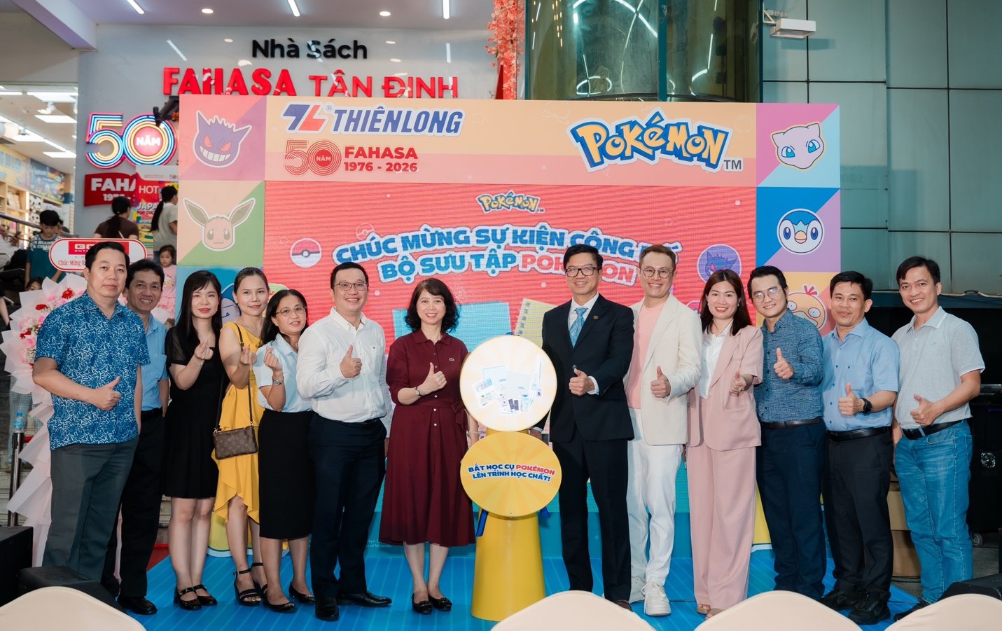Fahasa v&agrave; Thi&ecirc;n Long ra mắt bộ học cụ Pokemon bản quyền - Ảnh 2.