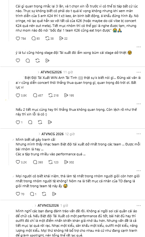 Nh&oacute;m Anh Trai Ch&ocirc;ng Gai m&ugrave;a 1 trở lại g&acirc;y thất vọng, MXH b&ugrave;ng nổ tranh c&atilde;i - Ảnh 3.