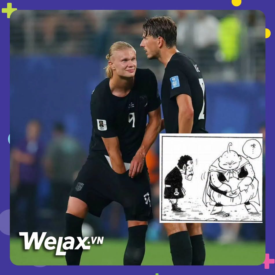 Erling Haaland khiến MXH thế giới b&ugrave;ng nổ, một rổ meme được chế ra sau c&uacute; đ&uacute;p tiễn Brazil về nước- Ảnh 7.